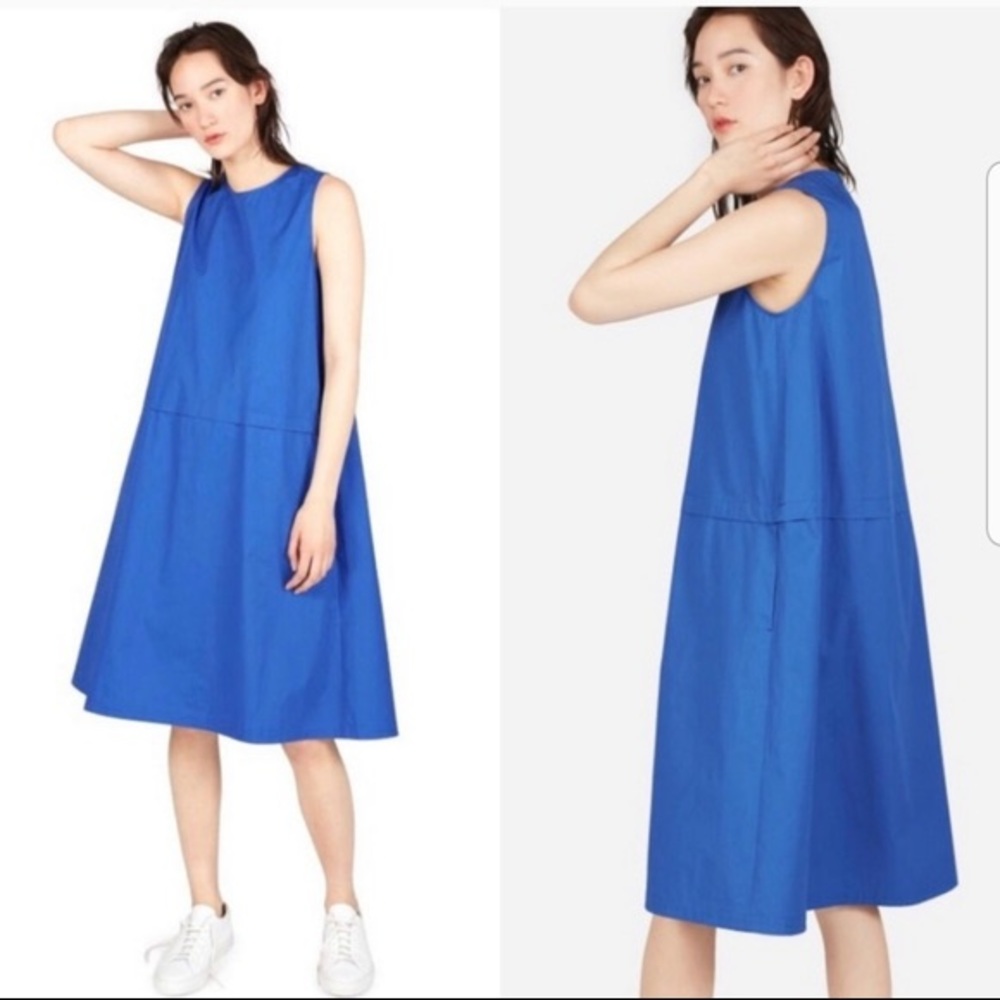 Everlane Clean Cotton A Line Dress Size 2